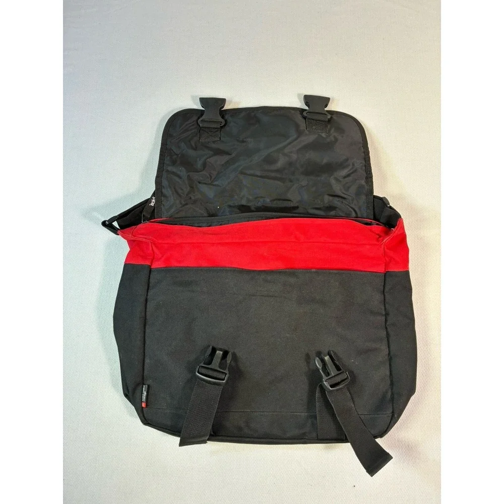 Vintage Ecko Unltd Messenger Bag Red Black Rhino Logo Y2K Streetwear Laptop Case